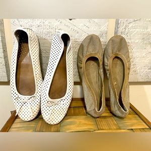 **Lot of 2** Ballet flats